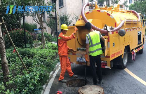 漕泾镇雨污管道清淤疏通